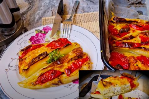 ZAPEČENE PAPRIKE SA SIROM: Pripremite se za gastronomski užitak koji će vas ostaviti bez reči! (VIDEO)
